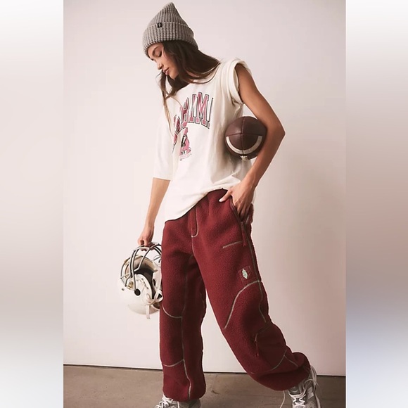 Free People Hit The Slopes Fleece Pants Size XS NWT - Picture 1 of 12